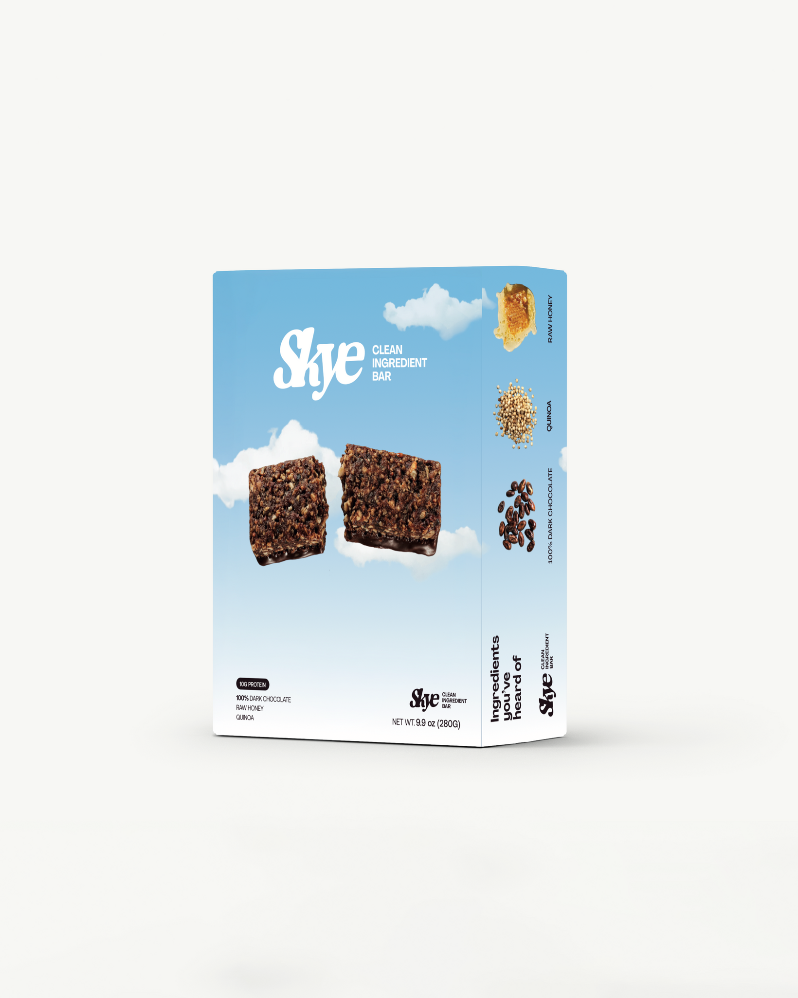 Dark Chocolate Clean Ingredient Bar - Wholesale Case (24 Boxes)