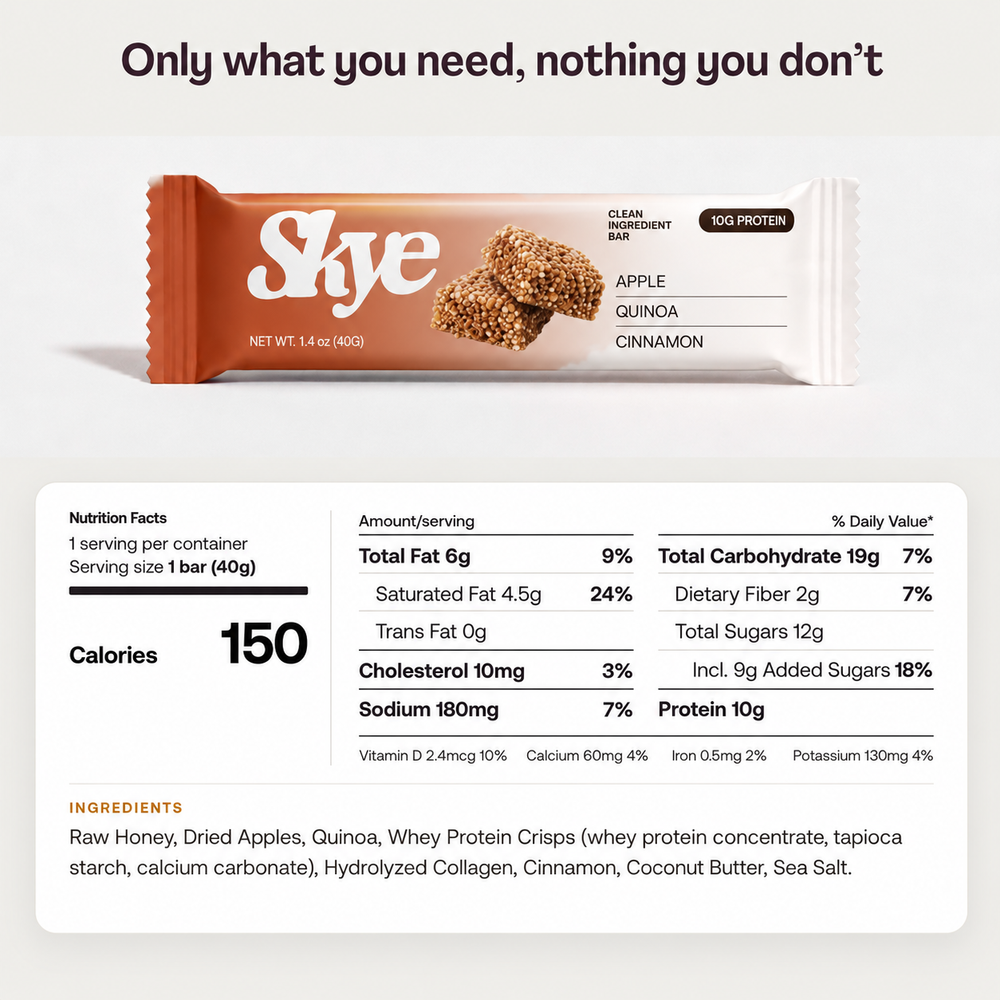 Apple Cinnamon | Nutrition
