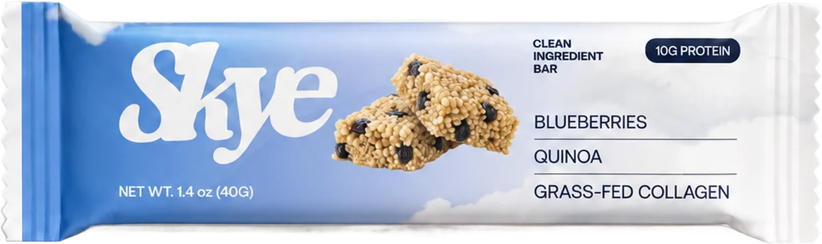 Skye Blueberry Vanilla protein bar